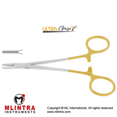 UltraGripX™ TC Ryder Needle Holder Stainless Steel, 12.5 cm - 5"